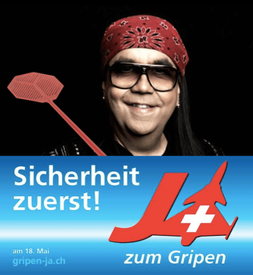 Panik Plakat von Daniel Graf