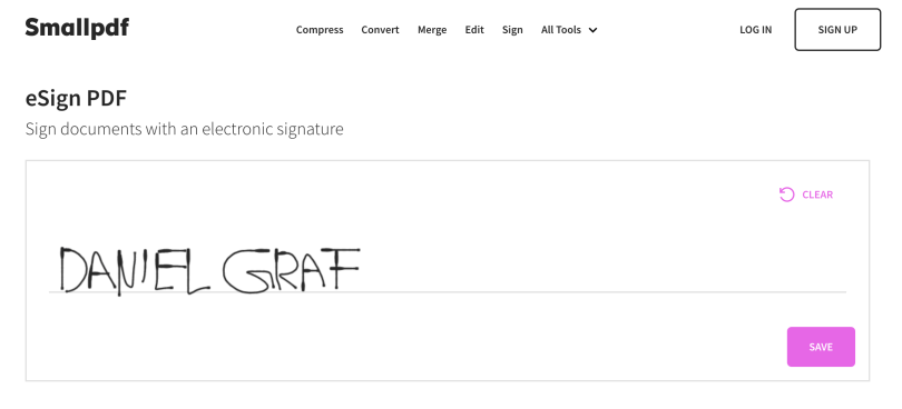 eSign PDF with Electronic Signature Free Online 2